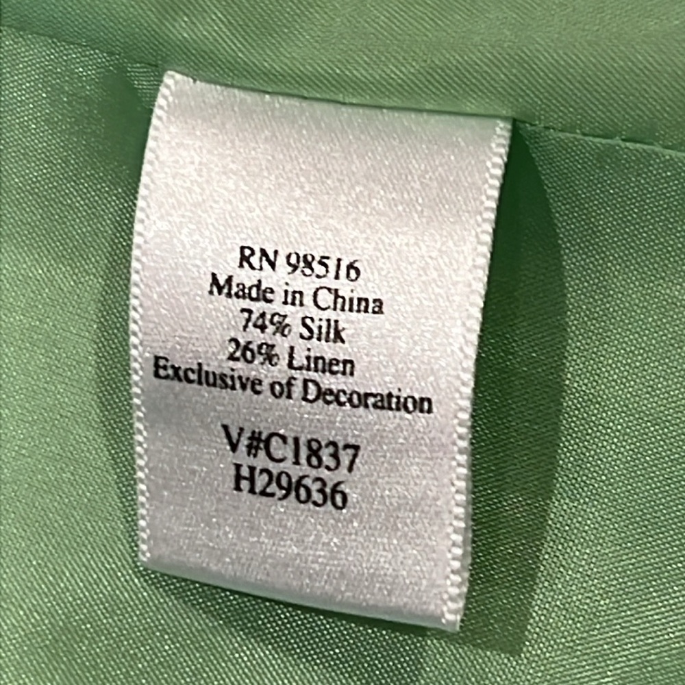 Coldwater Creek Seafoam Green Business Jacket Petite Small Office - Picture 6 of 11